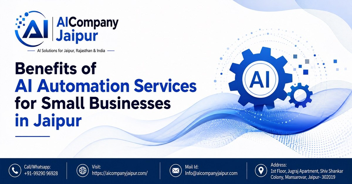 Benefits of AI Automation Services in Jaipur For Businesses
